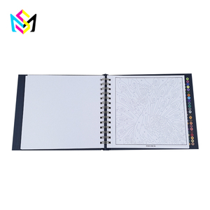 Cuaderno de Dibujo Personalizado con Tapa Dura y Espiral, Temática de Aves, Pintura por Números, <span class=keywords><strong>para</strong></span> Adultos, Arte y Dibujo - Product Image 4