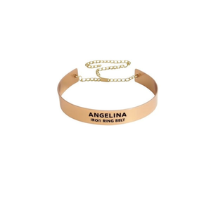 Cintura ad Anello in Ferro Angelina 3,5 Cm, Catena Metallica, Accessorio Moda Donna - Product Image 2