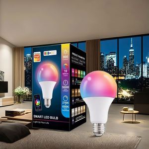 E27 Tuya <b>Smart</b> LED Bulb for <b>Smart</b> Home 10W/12W/15W Dimmable Color Changing AC85-265V Wifi App Remote Control Wifi <b>Lighting</b> - Product Image 3