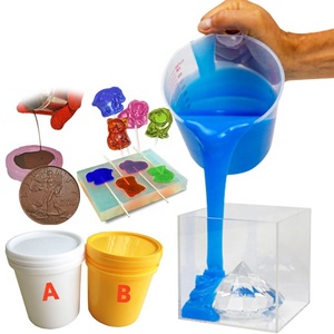 添加硬化液体シリコーンゴム製エポキシ樹脂コースター型緑色食品グレードシリコーン製シリコーン型 - Product Image 5