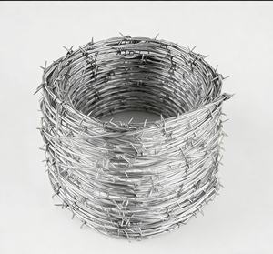 Производители: Оцинкованная и нержавеющая стальная колючая проволока 12.5X14 для ограждений, конкурентные цены на рулоны стальной проволоки - Product Image 5