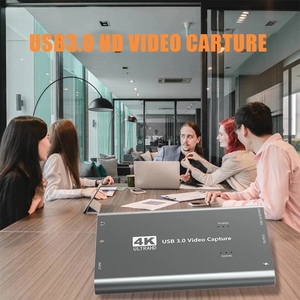 Scheda di Acquisizione Video 4K 1080p 60fps HDMI-compatibile a USB 3.0 per Streaming <span class=keywords><strong>Live</strong></span> e Registrazione Giochi Xbox <span class=keywords><strong>One</strong></span> PS4 Switch - Product Image 6