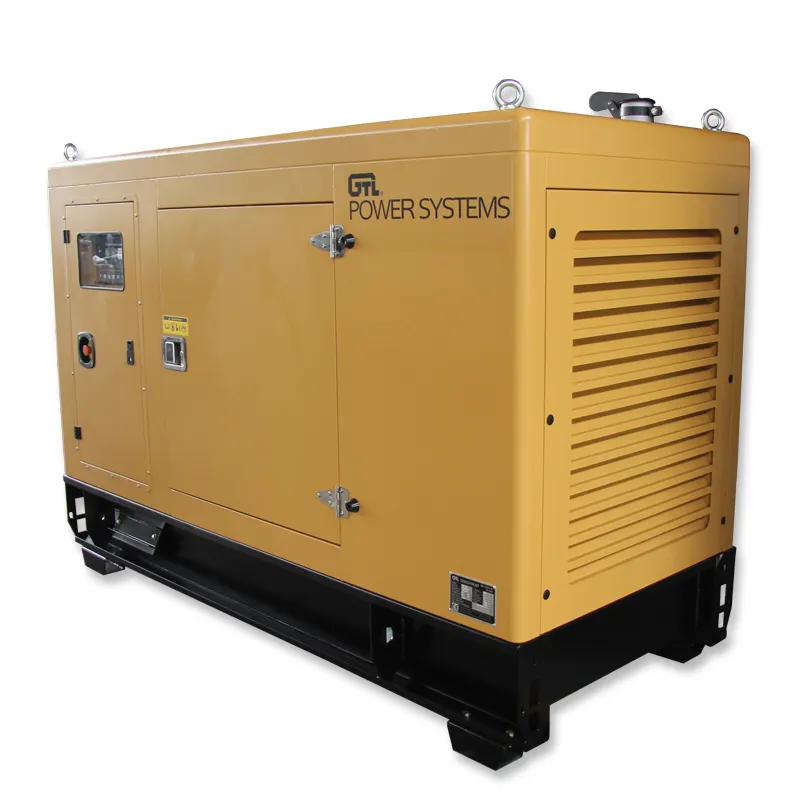 30 Kw Silent Custom Fuel Tank Diesel Engine Generator With Automatic Transfer On 30kw / 40 Kw