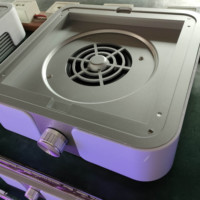 Aspirateur à ongles électrique de bureau JINYI 60W haute puissance 35000 tr/min blanc avec forte aspiration pour les soins de manucure en salon