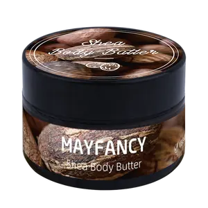 MAYFANCY Cocoa Body Butter Aplicación OEM Natural de piel Normal a seca para suavizar e hidratar el cuidado de la piel Home Bath 3000