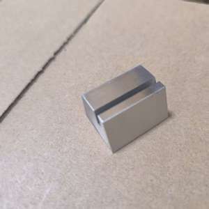 Support de bureau en acier inoxydable de 30 mm pour étiquettes de prix, cartes de visite, bloc-notes, messages, organisateur de bureau, nom de produit alimentaire - Product Image 1
