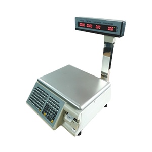 Balance d'impression d'étiquettes à code-barres ACLAS TM-Aa-4d, balance à code-barres connectée en réseau, fonction d'impression double pour étiquettes - Product Image 1