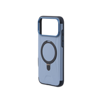 Coques de téléphone portable personnalisées de luxe, finition mate, TPU+PC, support magnétique invisible, support métallique, antichoc, étanche