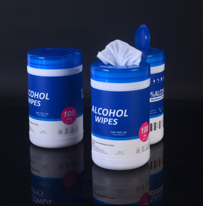 75 almohadillas de preparación de alcoholes isopropílicos, toallitas húmedas antibacterianas, hisopo de gasa estéril antiséptico, logotipo personalizado, limpieza, desinfección de <span class=keywords><strong>etanol</strong></span> - Product Image 3