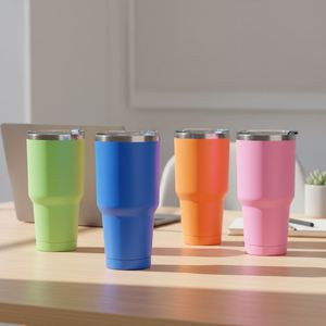 Gobelets droits isothermes personnalisés en acier inoxydable chaud et froid de 20 oz pour enfants, par sublimation, collection 2026 - Product Image 1