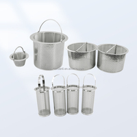 Filtre à baril perforé en acier inoxydable 304 à double couche sur mesure, élément filtrant pour le traitement de l'eau
