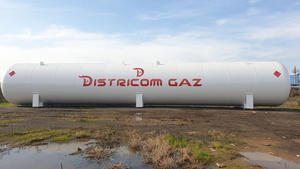 Tanque de Almacenamiento de GLP Modelo 2026 de 250m3, Capacidad de 119 Toneladas, Certificado ASME AD2000, Tanque de Gas Licuado de Petróleo Cilíndrico Horizontal - Product Image 3