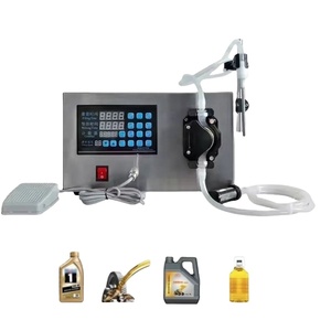 GFK680 Single Nozzle Automatic Pedal Control Electrical Peristaltic Pump Liquid Filling <b>Machine</b> for <b>Juice</b> Paper Poly Packaging - Product Image 5