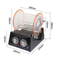 Polisseuse rotative Auble Best 220V 80W Modèle 0154, machine à polir à rouleaux, équipement de finition des métaux pour bijouterie