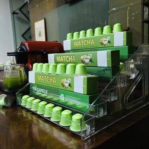 Capsules de café matcha vanille à prix abordable pour machine à café, dosettes de thé en aluminium pour entreprises, dosettes de poudre de matcha pur - Product Image 5