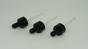 Pipet Tetes Minyak Esensial Kaca Anti Tumpah 20/400 dengan Tutup Sekrup, Dot Silikon/Karet Nitril, Warna Dapat Disesuaikan untuk Botol - Product Image 2