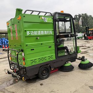 آلة تنظيف سيارات تجارية صناعية، كاسحة شوارع كبيرة تعمل بالركوب مع مكونات أساسية للمحرك - Product Image 4