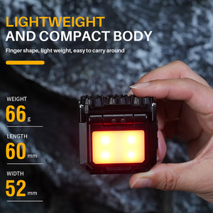 Nouveau phare 2024 léger extérieur feux de route LED Clip Mining Cap <span class=keywords><strong>casque</strong></span> LED Camping chasse lampe frontale avec capteur de mouvement - Product Image 6