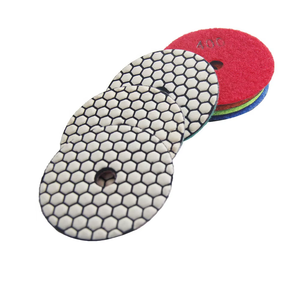 Disques de polissage à sec diamantés de 4 pouces pour <span class=keywords><strong>pierre</strong></span>, marbre, granit, béton - Product Image 1