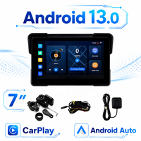 Système CarPlay pour moto, GPS pour moto, écran 7 pouces Android 13.0, mise à niveau OTA en ligne, mise en miroir de l'écran, étanche IP67, GPS Moto Car Play
