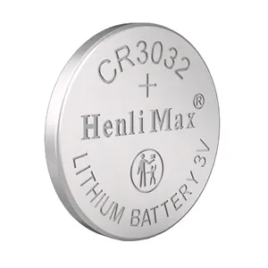 CR2032 3.0V סוללת ליתיום ראשונית 240mAh תא מטבעות צורה עגולה עבור מוצרי אלקטרוניקה אספקה ישירה מהמפעל