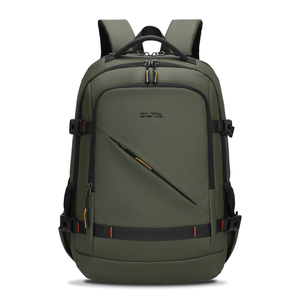 Sacs <span class=keywords><strong>à</strong></span> <span class=keywords><strong>dos</strong></span> verts <span class=keywords><strong>à</strong></span> fermeture éclair de grande capacité, imperméables et résistants <span class=keywords><strong>à</strong></span> l'usure, les plus vendus pour hommes et femmes - Product Image 1