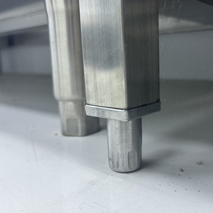 Tavolo da lavoro in acciaio inox resistente con paraschizzi, banco da lavoro in acciaio inox per altre forniture per hotel e ristoranti - Product Image 5