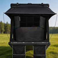 Tente de toit de voiture de haute qualité pour 4 saisons, tente de toit rigide en aluminium, tente de toit extérieure, Dachzelt, camping, tente de toit pour 2-3 personnes