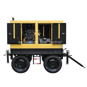 Générateur diesel de remorque de mouvement facile de 10kw 20kw 30kw 40kw avec le générateur d'inverseur de roues à vendre - Product Image 6