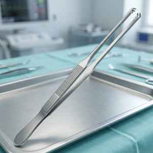 Pince à pansement chirurgical Najmmy 1x2 dents, instrument manuel de chirurgie générale, certifié CE Classe I, prix de gros - Product Image 2