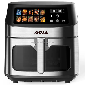 <span class=keywords><strong>Friteuse</strong></span> à air visuelle <span class=keywords><strong>XXL</strong></span> 8L avec écran tactile LCD couleur, <span class=keywords><strong>friteuse</strong></span> intelligente <span class=keywords><strong>sans</strong></span> <span class=keywords><strong>huile</strong></span> 1700W, 10 préréglages, vente directe usine, pour la maison - Product Image 2
