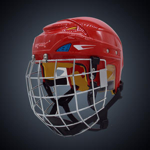 Casque de hockey sur glace professionnel blanc - Protection intégrale ABS/PC (Toutes tailles) - Product Image 5