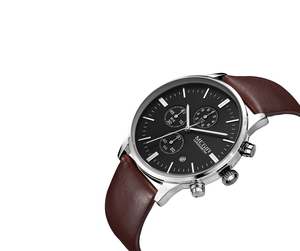 Nouvelle Montre Décontractée à Quartz pour <span class=keywords><strong>Homme</strong></span>, Bracelet en Alliage 20mm, Cadran en Verre, <span class=keywords><strong>Tendance</strong></span> Sportive, Vente en Gros, Montre Ceinture Affaires - Product Image 4