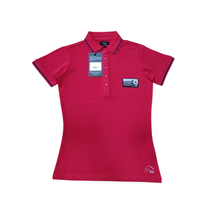Polo de Mujer de Manga Corta con Cuello, Estilo Casual Clásico, Cómodo, Venta al Por Mayor - Product Image 1