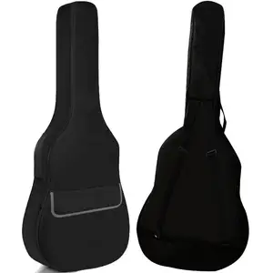 2024 Hot Sales 2023 Best Design Heavy Duty Protective Customized Print Classic Guitar Case Acoustic Bass Padded Guitar Bag