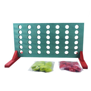 Petites pièces de jeu de société en bois de qualité supérieure, <span class=keywords><strong>4</strong></span> dans une rangée, connecter quatre dans une rangée - Product Image 1