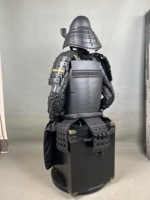 Armure de samouraï, casque avec cornes de démon et équipement de protection complet, adapté aux adultes, idéal pour la décoration et les spectacles