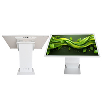 Pantalla táctil infrarroja interactiva LCD HDFocus de 55 pulgadas para rendimiento en pantallas publicitarias de interior