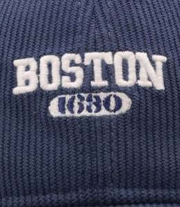 Gorra de Béisbol de Pana con 6 Paneles, Personalizada con Bordado Original del Logotipo de Boston, Letra Común, Estilo Dad Hat, Venta al Por Mayor - Product Image 6