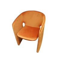 Fauteuil de salon moderne en tissu avec structure en bois massif, OEM, vente en gros, personnalisable pour hôtel, gîte, hall, espace de loisirs, réception