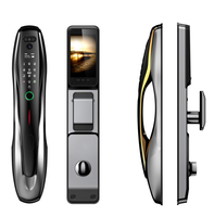 Cerradura Inteligente Todo en Uno Aurelysse, Cerradura Inteligente de Grado Profesional con Reconocimiento Facial 3D y Intercomunicador Activo para Puerta de Casa