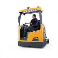 Nouveau transpalette électrique contrepoids à mât télescopique 1100/1200mm x 550/685mm 380V 1500kg de charge Garantie 1 an