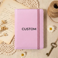 Étui de Passeport Personnalisé en Cuir PU avec Impression de Logo, Housse de Voyage Tendance, Porte-Cartes Modèle R pour Affaires et Anime