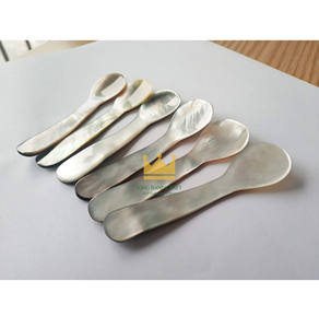 Cucharas de Nácar Naturales Modernas y Ecológicas de 11x2 cm al por Mayor para Caviar, Café y Condimentos, Precio Económico desde Vietnam - Product Image 3