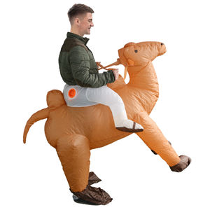 Robe de soirée drôle Ride on Camel Costume <span class=keywords><strong>gonflable</strong></span> pour adultes-Halloween Cosplay Polyester Material Unisex - Product Image 2