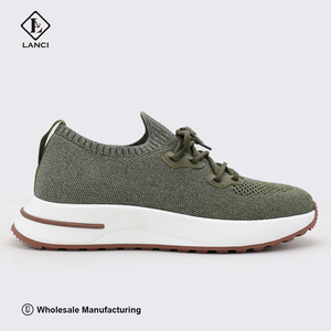 LANCI Özel Tasarım Spor Ayakkabı Üreticileri Erkek Lüks Tasarım Ayakkabıları Flyweave Orijinal Erkek Spor Ayakkabıları - Product Image 2