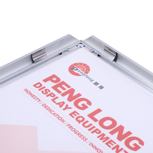 Factory Sales A0 A1 A2 A3 <strong>A4</strong> 24 X 36, 36 X 48 Wall <strong>Mounted</strong> Single Side Aluminum Snap Front Opening Poster <strong>Frame</strong> - Product Image 6