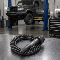 Kit d'engrenages différentiels et pignon de roue motrice arrière robuste HF pour GAZ 4x4, rapports 4.11, 4.625, 5.125, 5.285, tout-terrain