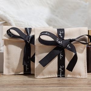 איכות גבוהה וידידותית לסביבה תכשיטים כותנה ידידותית לסביבה גבוהה תיק מודפס עיצוב מותאם אישית עבור משקפיים טבעות משקפיים - Product Image 1