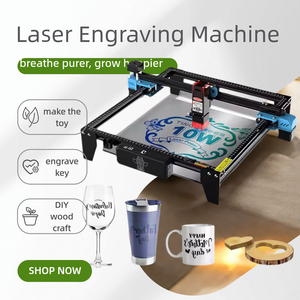 Para TWOTREES TTS10 <span class=keywords><strong>Mini</strong></span>, Grabador Láser de Diodo de 10W, Nueva Máquina de Grabado y Corte Láser 3D para Acero, Metal, Piedra, MDF, Impresión Láser - Product Image 2